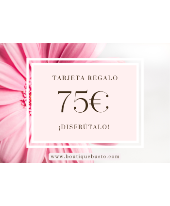 TARJETA REGALO 75 €