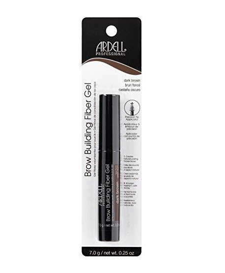 Brow building fiber gel