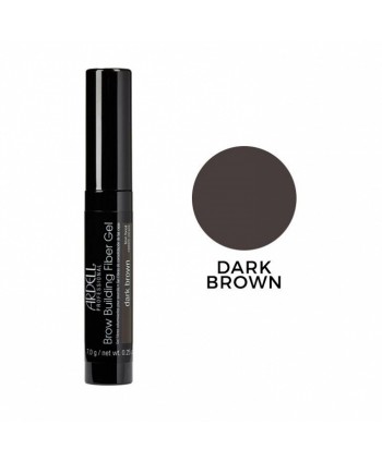 Brow building fiber gel