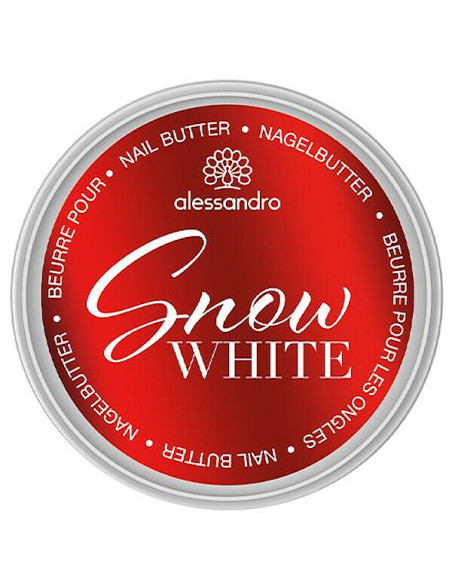 Manteca fortalecedora de uñas Snow white nail butter