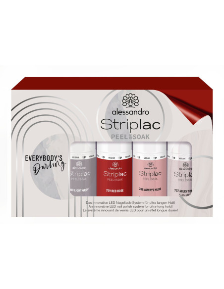 Set de esmaltes semipermanente Striplac everybody´s Darling