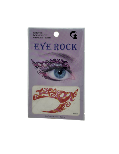 Eyes tattoos, tattoo adhesivos ojos color ROJO