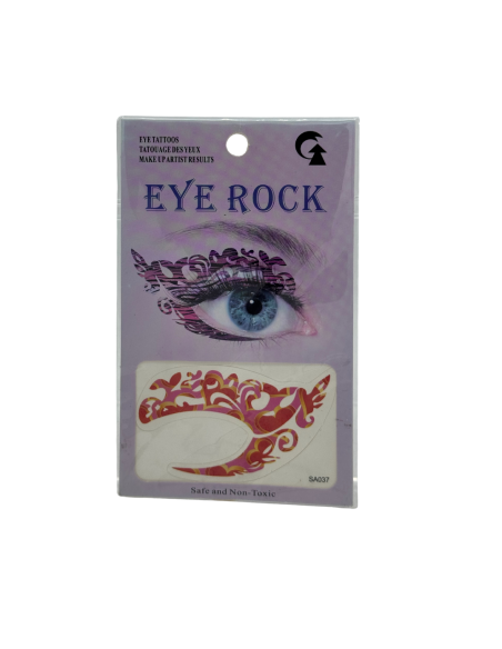 Eyes tattoos, tattoo adhesivos ojos color ROJO