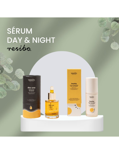 Pack sérum facial Day & Night RESIBO