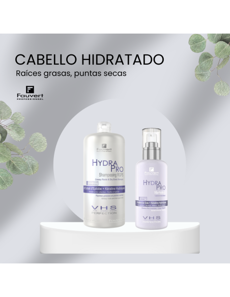 Pack cabello HIDRATACIÓN raíces grasas puntas secas FAUVERT