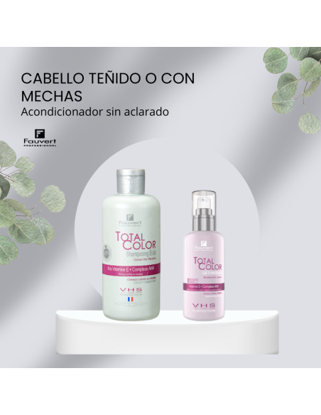 Pack cabellos teñidos o con mechas acondicionador sin aclarado