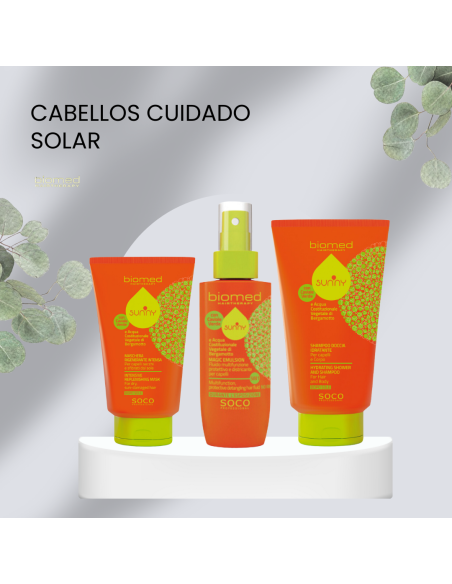 Pack cuidado del cabello solar BIOMED SUNNY