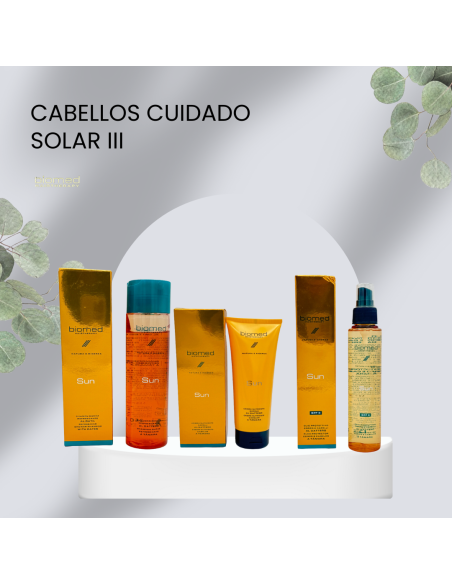 Pack cuidado del cabello solar BIOMED SUN