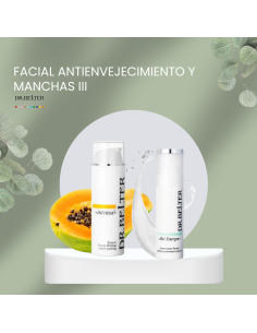 Pack facial antienvejecimiento y reducción manchas III