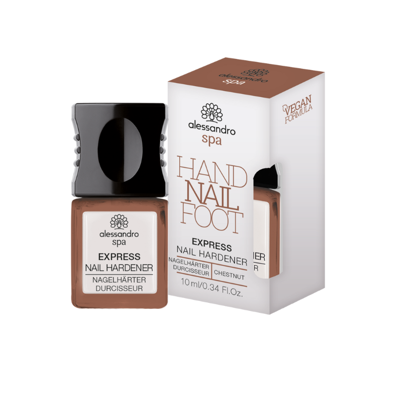 Endurecedor de uñas color castaño NAIL HARDENER CHESNUT